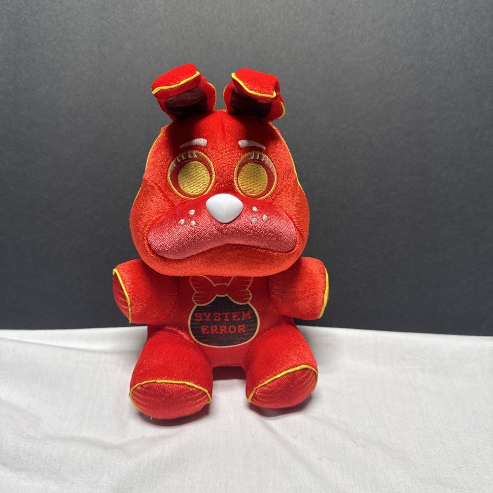 Five Nights at Freddys System Error Red BONNIE Plush 2022 Funko Stuffed Toy
